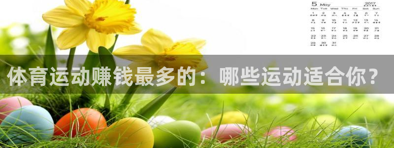 体育运动赚钱最多的：哪些运动适合你？